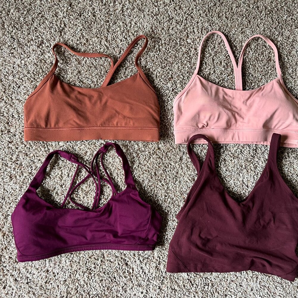 Set of 4x LuluLemon Sports Bras
